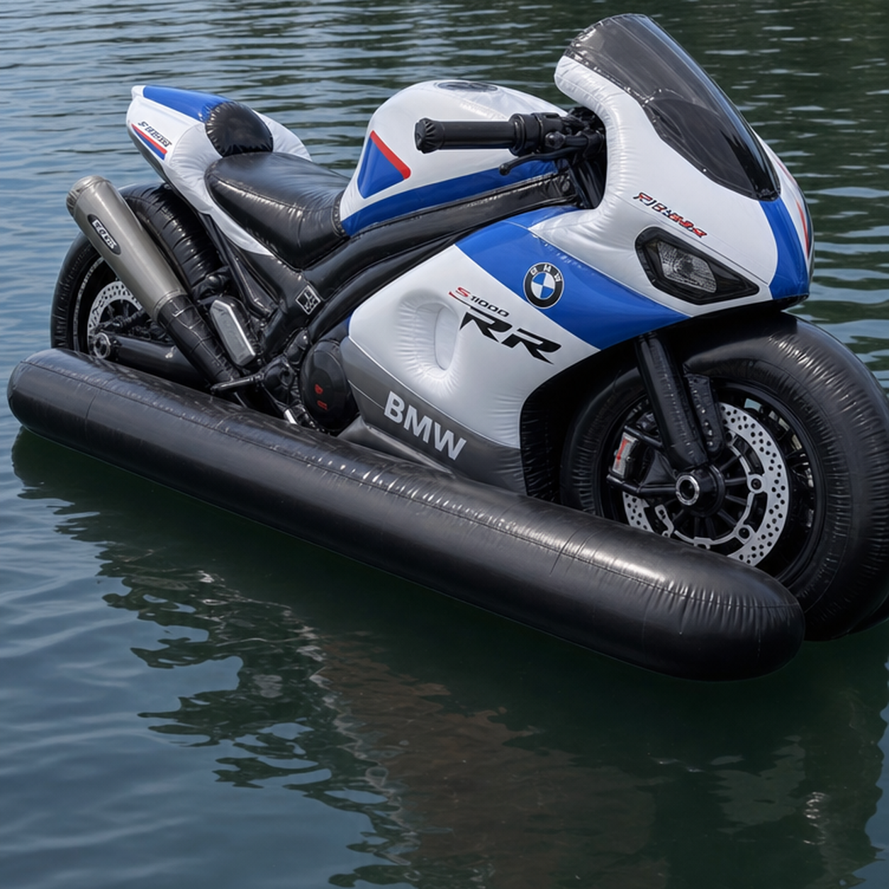 WaveFloats™ Inflated Motorized Bike Floaties