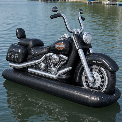 WaveFloats™ Inflated Motorized Bike Floaties