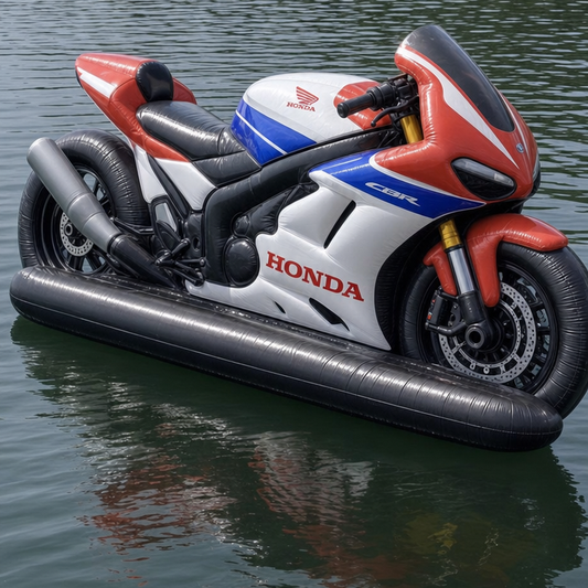 WaveFloats™ Inflated Motorized Bike Floaties