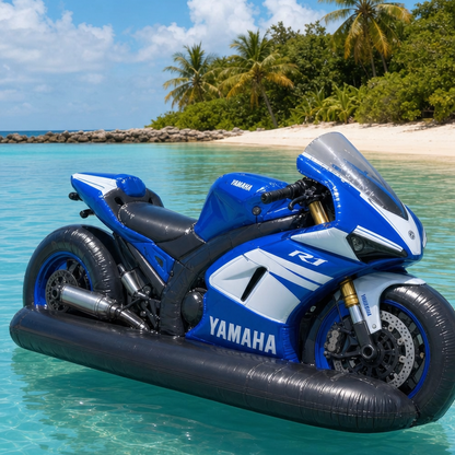 WaveFloats™ Inflated Motorized Bike Floaties